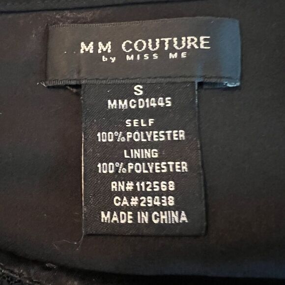 MM Couture By Miss Me Sequin Dress Women’s Size Small Sheer Back Swiftie 🎶 - Picture 5 of 11